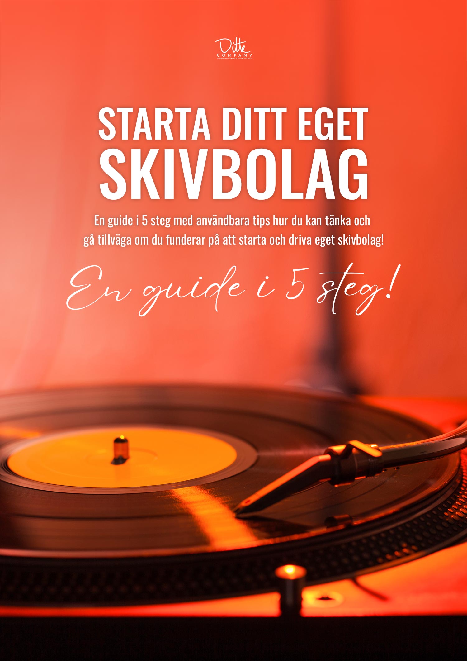 Starta eget skivbolag